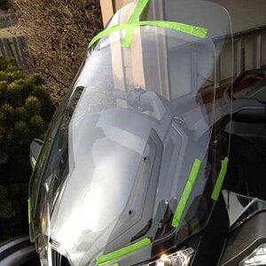 STS touring windshield