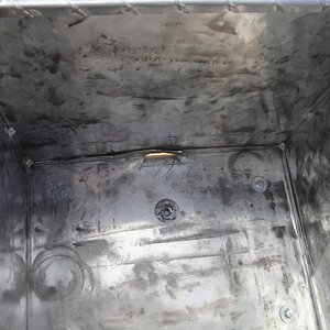 Trailer for sale, inside tool box...