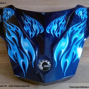 Orbit Flames RT Frunk: kit installed photo