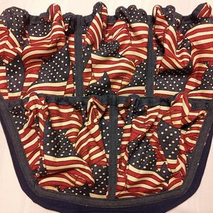 01 Flag Blue Background