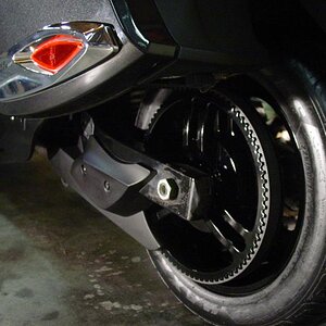 Black powder coated wheels-wet black powder coat.