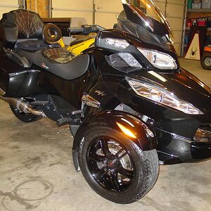 Black powder coated wheels-wet black powder coat.