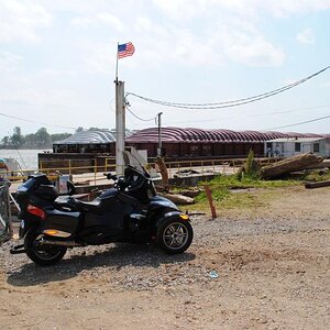 Ohio River barge dock