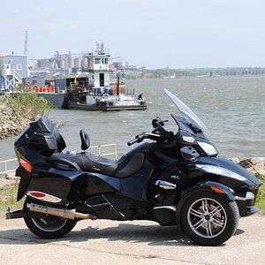 Ohio River barge dock