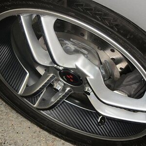 CarbonFiberWheels - designed for me by Pete at Powersportswrap