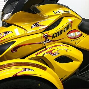 Red Checkers air-brush style graphics kit. Custom shape cut with real air-brush style detailing. Email: pete@powersportswraps.com