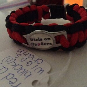 Girls on Spyder bracelet :)