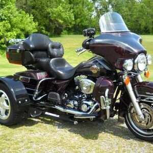 The Glide with Voyager Convertible kit installed.