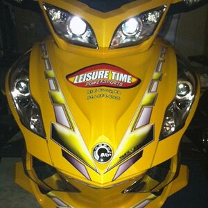 Ralley Check  Yellow- Add some style to your RT, RS, RSS or ST by applying  one of our 3D Graphics kits to your Spyder. 
Email: Pete@powersportswraps.
