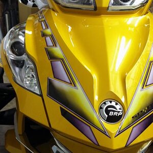 Ralley Check  Yellow - Notice the 3D detail on these graphics. This kit is available in many different colors and sizes. What are your ideas?  Email: 