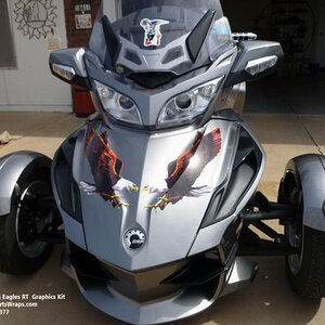 Screaming Eagles Graphics kit by: Powersportswraps.com  814-838-6377