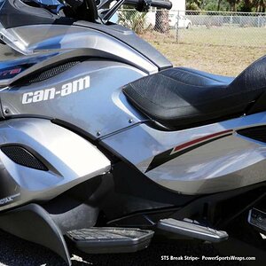 PSW break stripe- Side stripe.. notice the 2 colors. You choose the colors you want to use.