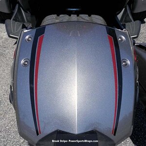 PSW break stripe- This is the rear fender stripe. This kit is available for: RS, RT, RSS, GS models too.  814-838-6377