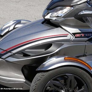 PSW break stripe- Graphics are an expression of your personality so it's all how you want it to look.