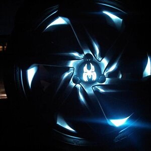 My new 2013 Can Am ST-S With GLORYDER wheel lights!