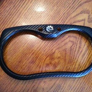 gauge surround wrapped and read to get popped back on.