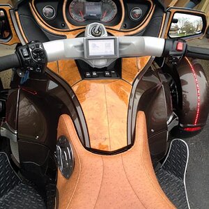 Syder RT Honey Burl dash kit. Only available from: PowerSportsWraps.com 814-838-6377
