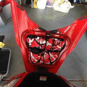 Front Lid Organizer (FLO) custom made by Brenda Thompson (Shewhoprays)