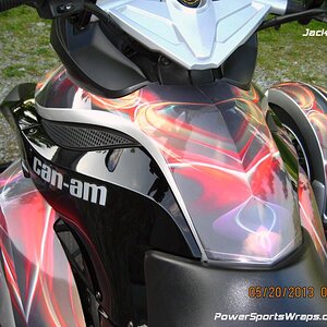 Pastel Lights Spyder RS / RSS pre-cut wrap kit. Transform your Spyder today.. ORDER: 814-838-6377