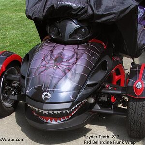 Spyder Teeth graphics kit.  ORDER 814-838-6377