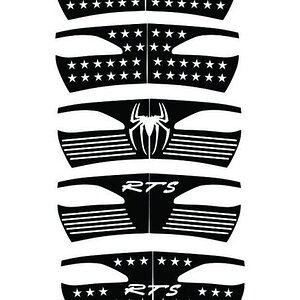 RT Grill Insert ideas for design.  Dress up your RT & add protection from stone chips.