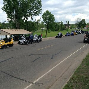 Spyder invasion in Grantsburg, WI