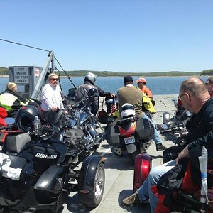 Riding the Peels Ferry