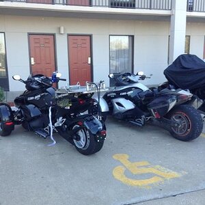 The new and the old Spyder