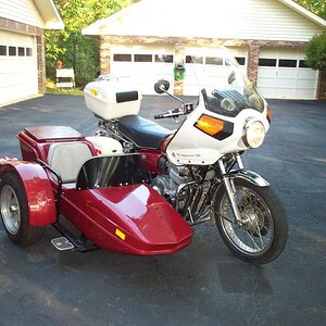 RHONDA HONDA WITH SIDECAR #1