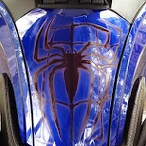 my first try at painting the spider