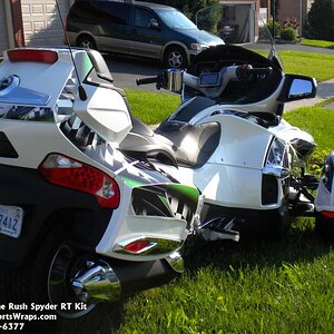 RT Adrenaline Rush RT kit by: PowerSportsWraps.com