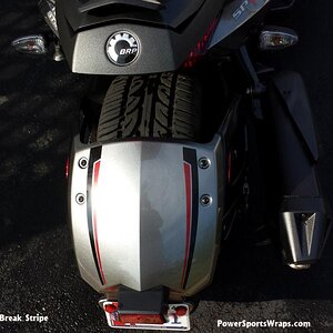 ST Break Stripe  Rear fender