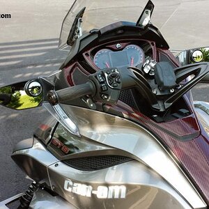 ST Red Black CF dash