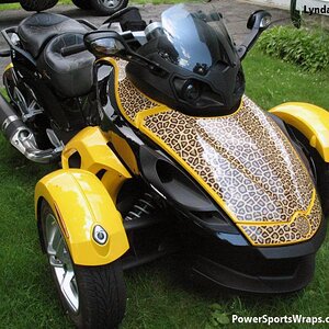 Leopard RS  pre-cut kit vinyl wrap kit. To order: Email: pete@powersportswraps.com