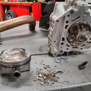 3Tracs front piston valve head