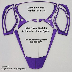 Plumb Crazy Purple metallic for Spyder ST