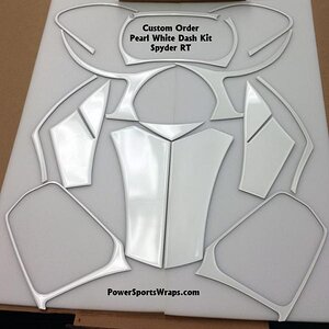 RT Pearl White RT Dash kit with glove box.