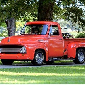 My 1953 F-100 at
Relix Riot 2013