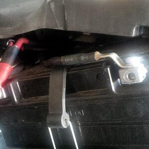 Battery terminals seem ok, no corrosion