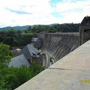 VIew of the Eder Dam