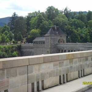 VIew of the Eder Dam