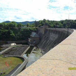 VIew of the Eder Dam