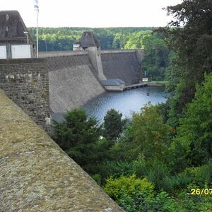 View of the Mohne Dam