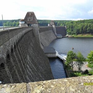View of the Mohne Dam