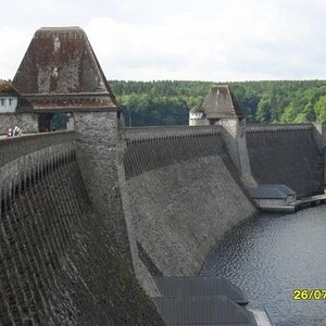 View of the Mohne Dam