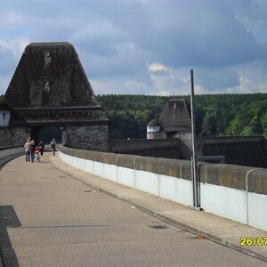 View of the Mohne Dam