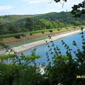 View of the Sorpe Dam