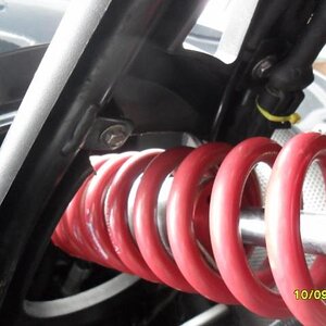 Top A Frame cover modified to ensure Elka's do not rub on the frame