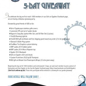 1000 Member Giveaway