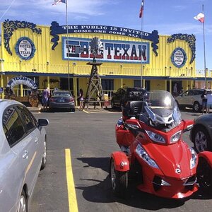 Spyder visits the Big Texan